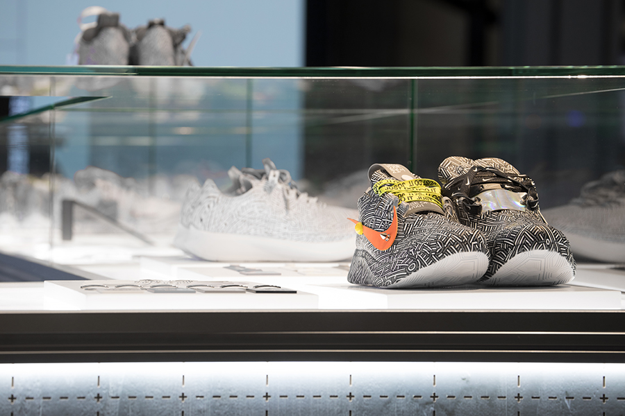 耐克展臺(tái)設(shè)計(jì)體驗(yàn)館