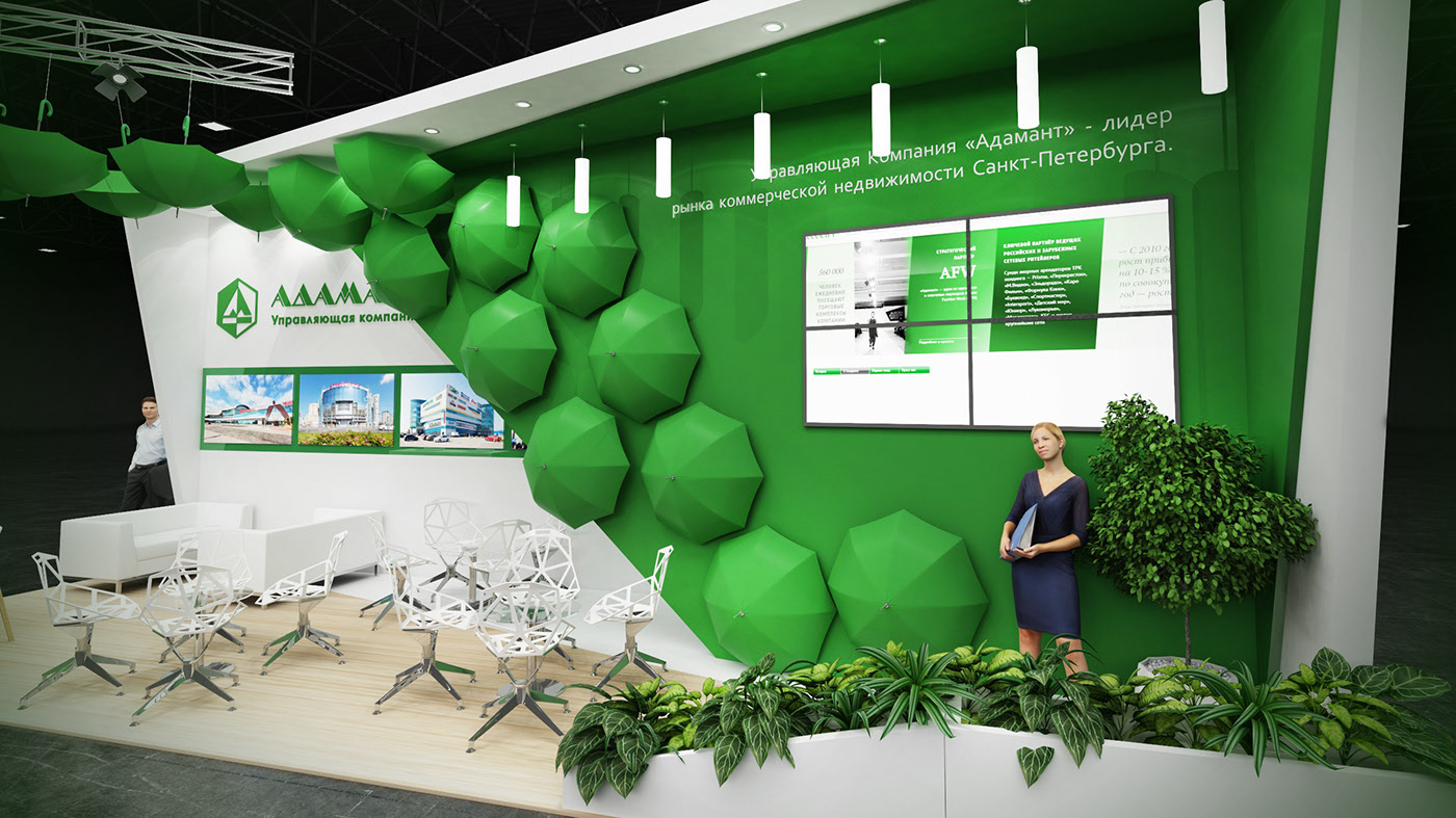 三面開(kāi)口展覽設(shè)計(jì)