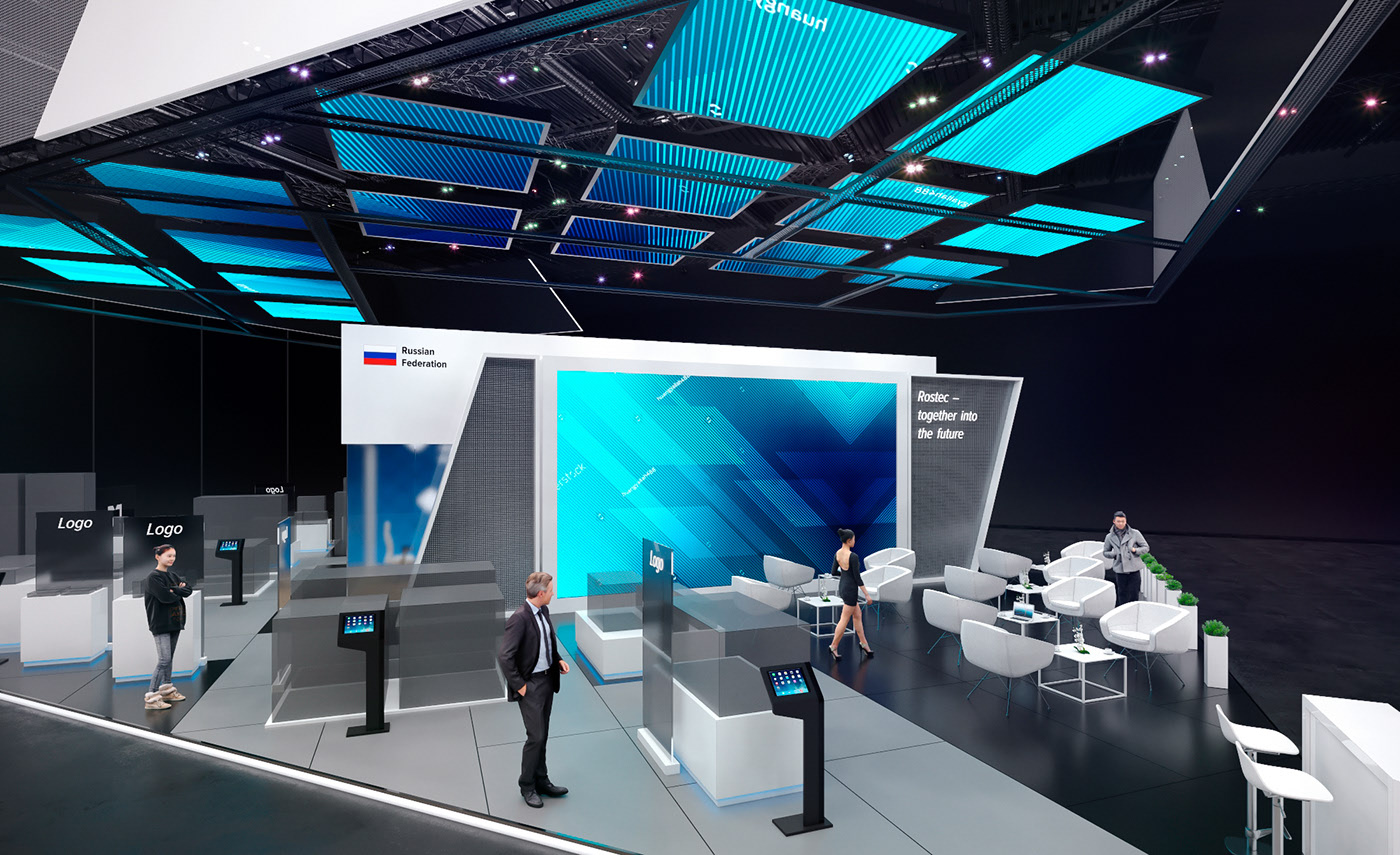 Rostec展臺細節(jié)