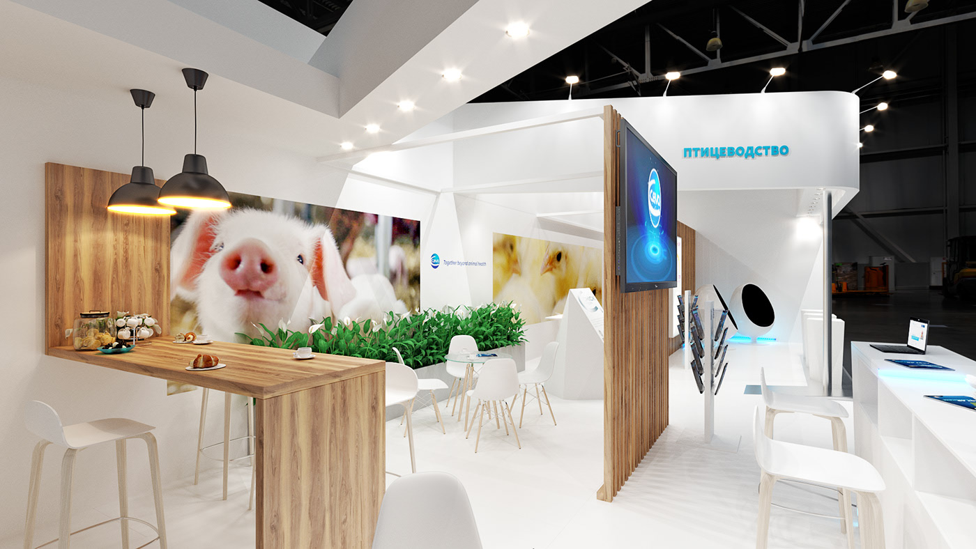 CEVA展臺設(shè)計案例